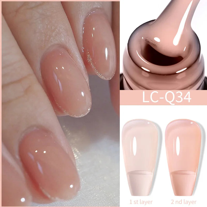 Esmalte de uñas acrílico en gel de extensión rápida LILYCUTE 15 ml