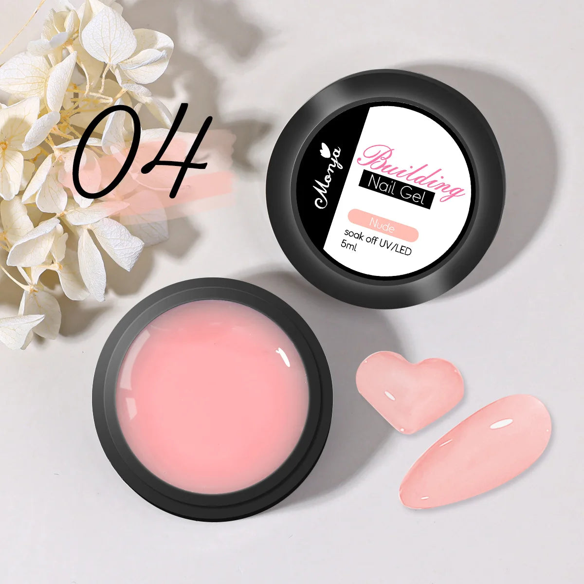 NICOLE DIARY blanc antiadhésif ongles pour 3D façonnage