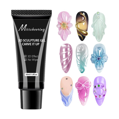 Gel 3D pour Nail Art 15ml