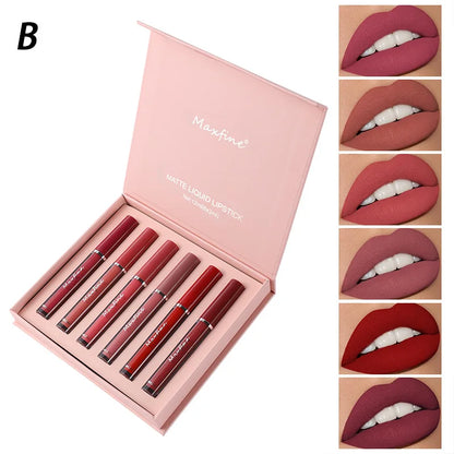 Set de regalo de 6 labiales 