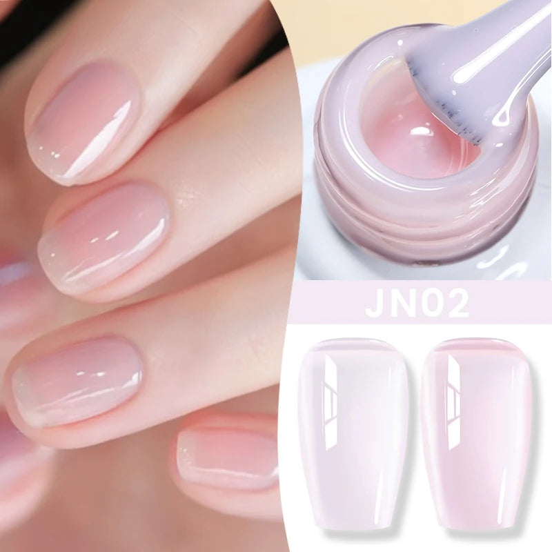 BORN PRETTY gele nu Gel vernis à ongles 10ml