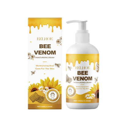 EELHOE crème pour le corps au venin d'abeille hydratation en profondeur hydratant Lifting de la peau Anti-affaissement crème de traitement de la peau au venin d'abeille lisse 100g