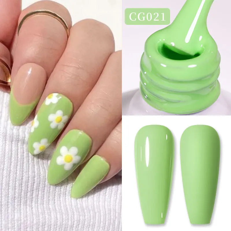 BORN PRETTY gele nu Gel vernis à ongles 10ml