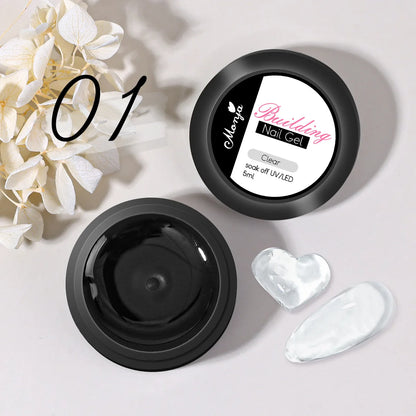 NICOLE DIARY blanc antiadhésif ongles pour 3D façonnage