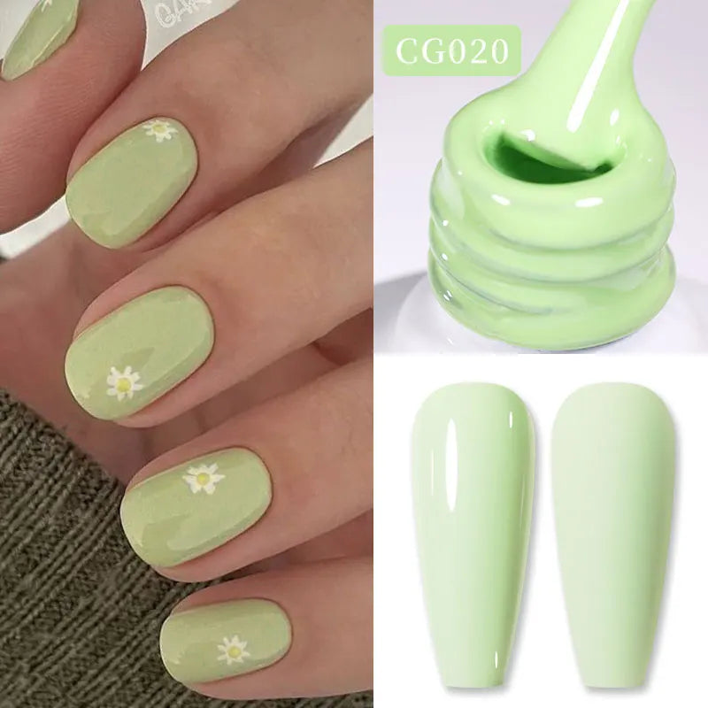 BORN PRETTY gele nu Gel vernis à ongles 10ml