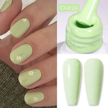 BORN PRETTY gele nu Gel vernis à ongles 10ml