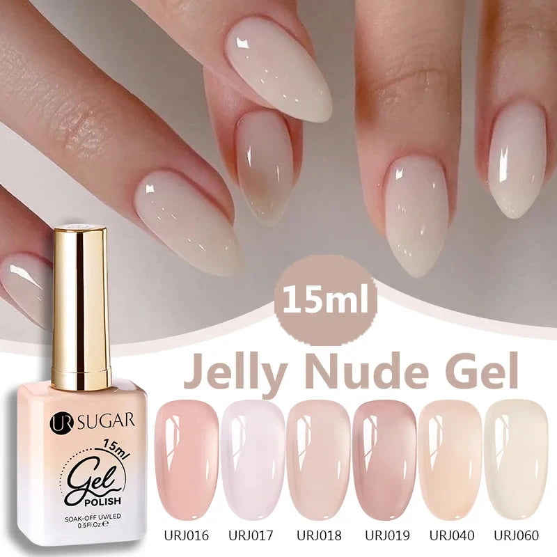 UR SUGAR à Ongles Gel Translucide 15 ml