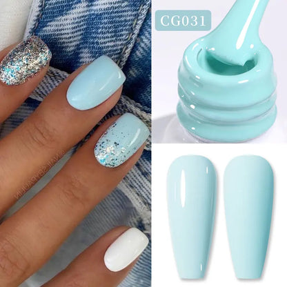 BORN PRETTY gele nu Gel vernis à ongles 10ml