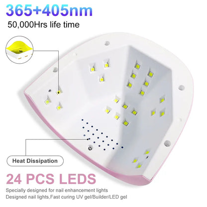 LED lampe UV pour ongles Gel vernis séchage