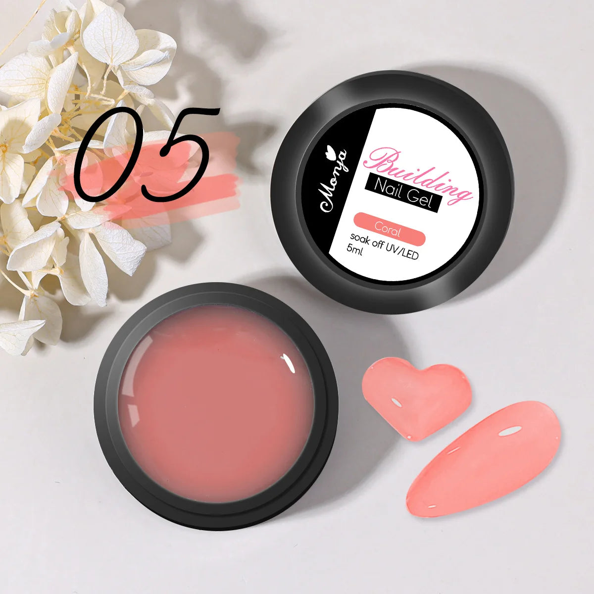 NICOLE DIARY blanc antiadhésif ongles pour 3D façonnage