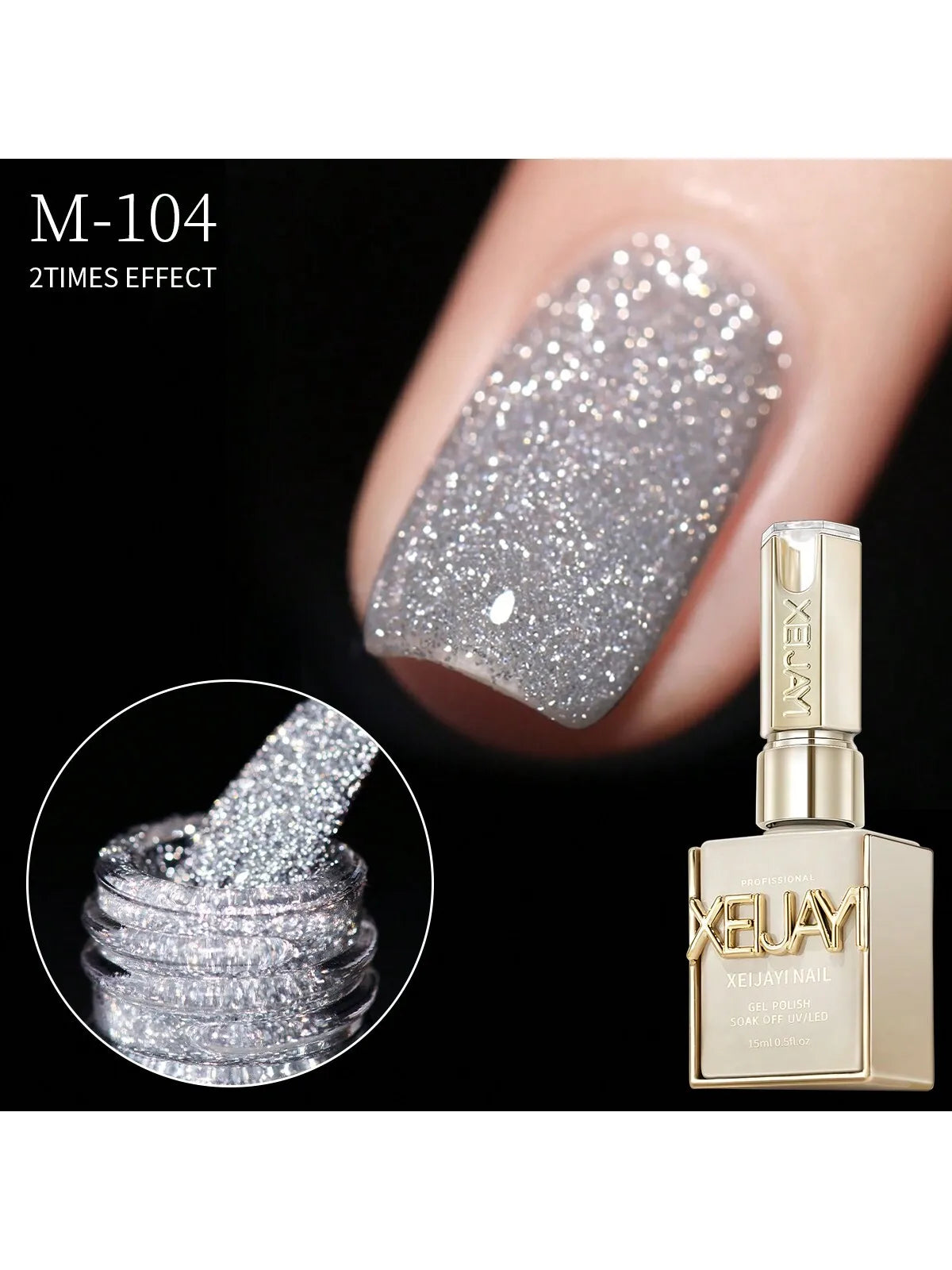 Gel vernis à ongles diamant 15ml