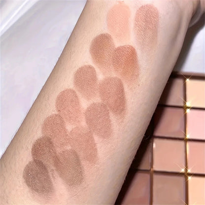paleta de sombras de ojos de 25 colores 