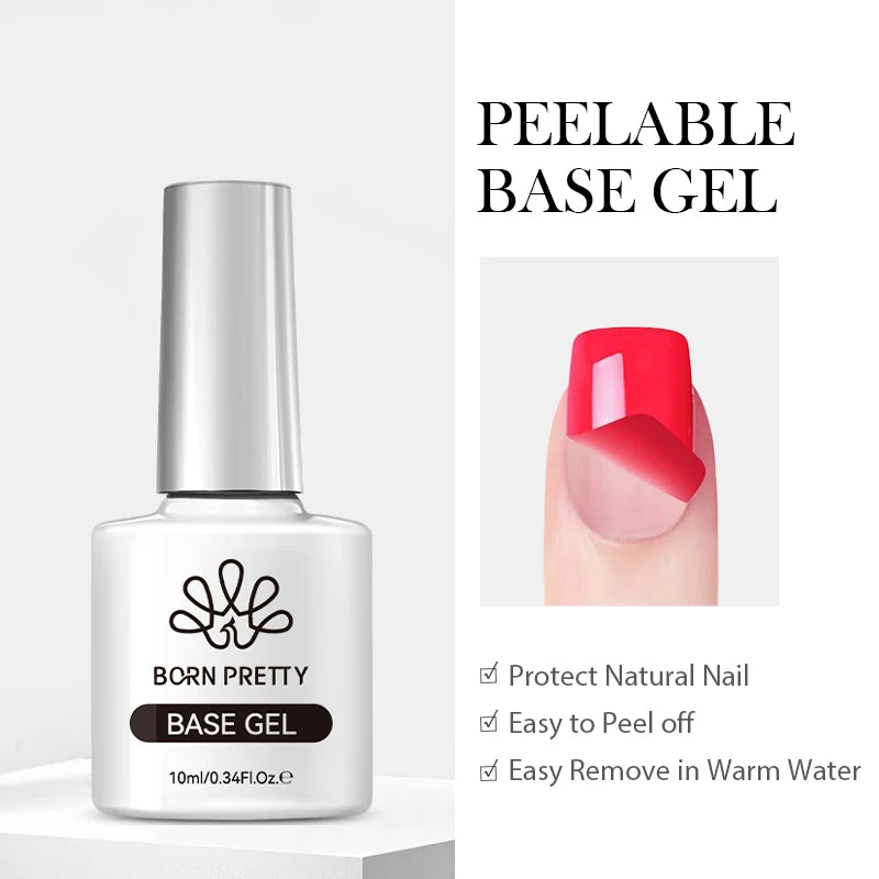 BORN PRETTY gele nu Gel vernis à ongles 10ml