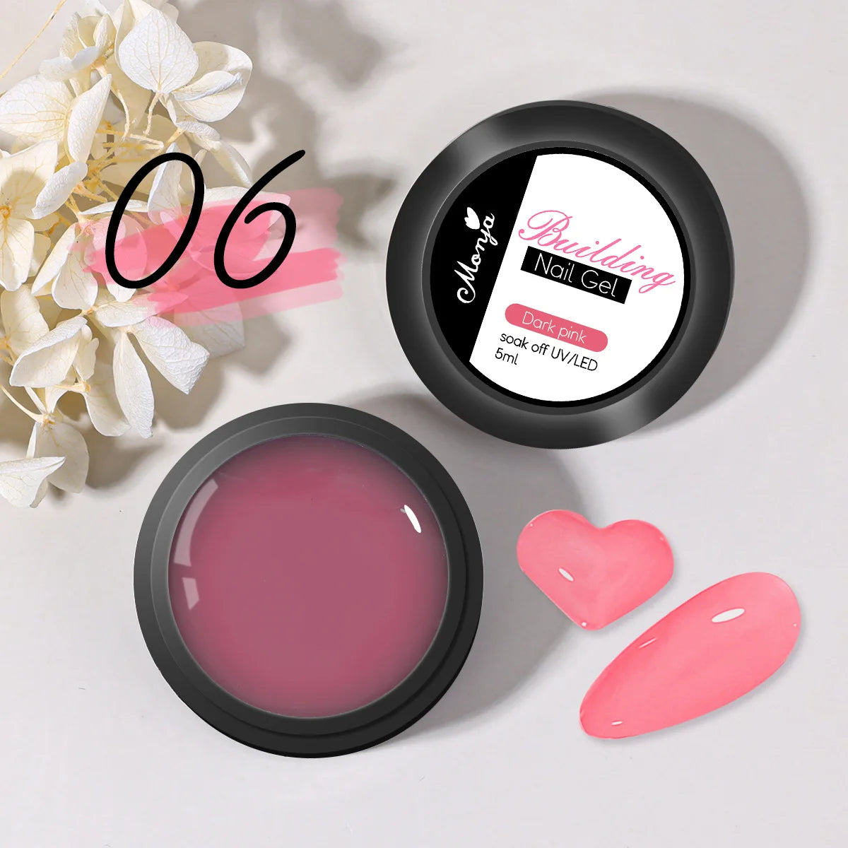 NICOLE DIARY blanc antiadhésif ongles pour 3D façonnage