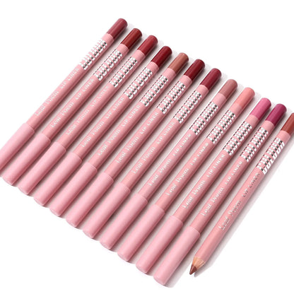 Lápiz labial mate, 12 colores 