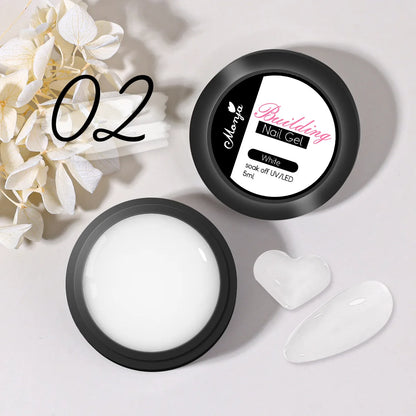 NICOLE DIARY blanc antiadhésif ongles pour 3D façonnage