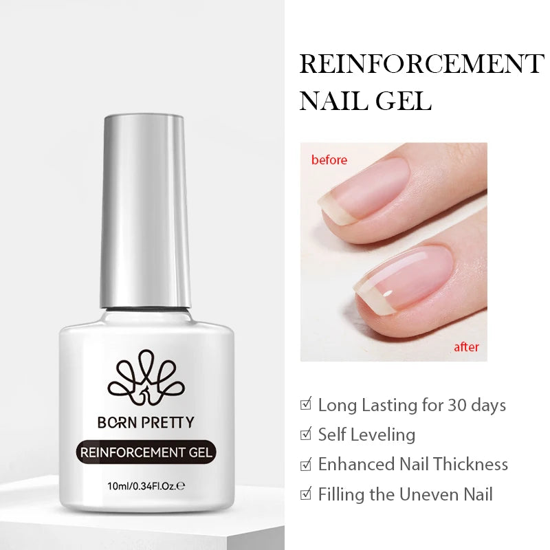 BORN PRETTY gele nu Gel vernis à ongles 10ml
