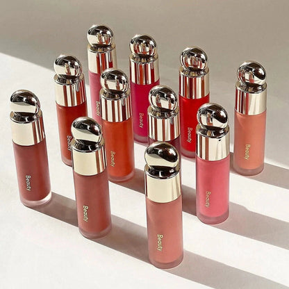 Maquillage chaud rouge à lèvre